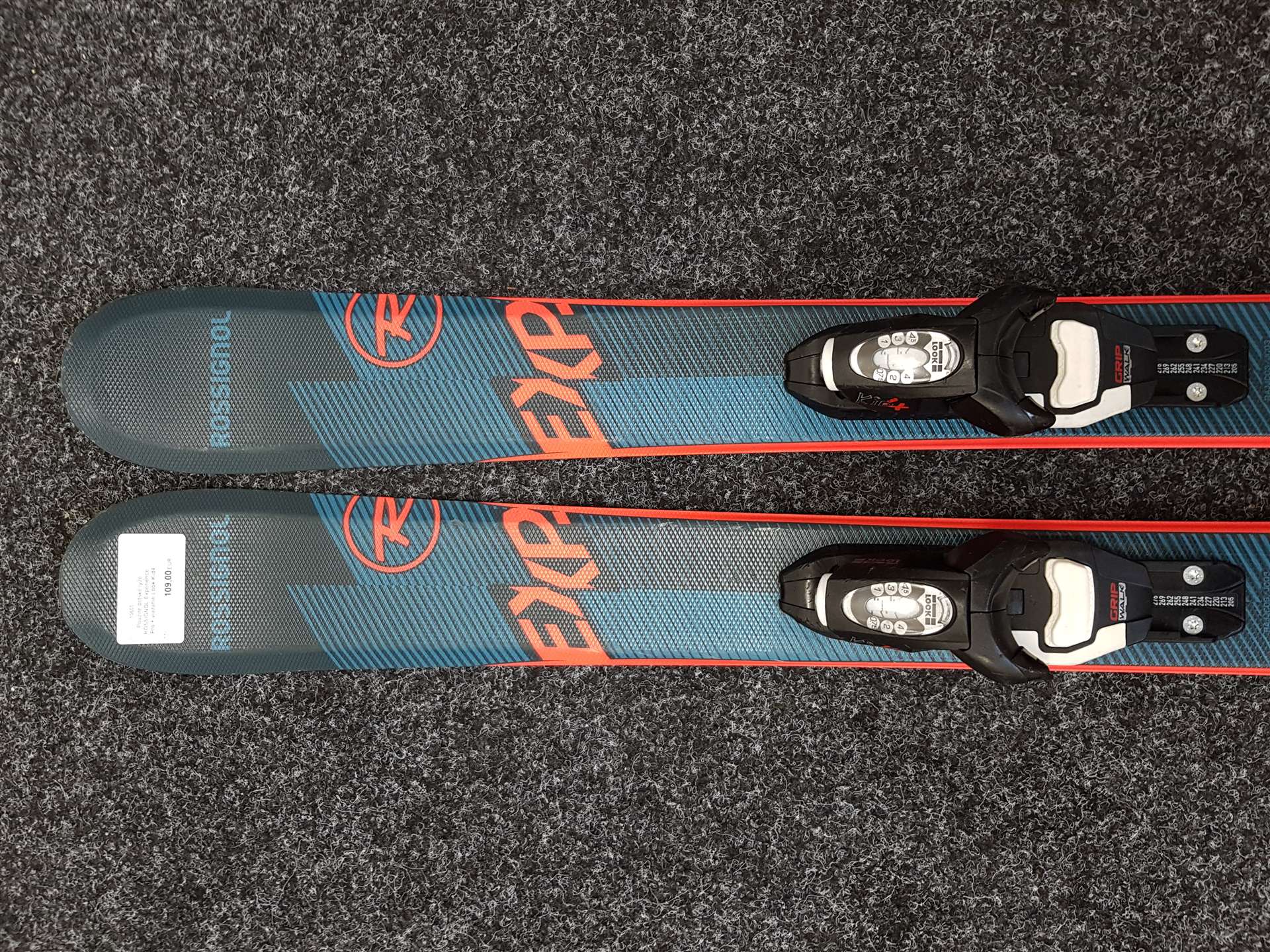 Gebrauchte ROSSIGNOL Experience Pro Kinderski + Look Kid4 Bindungen