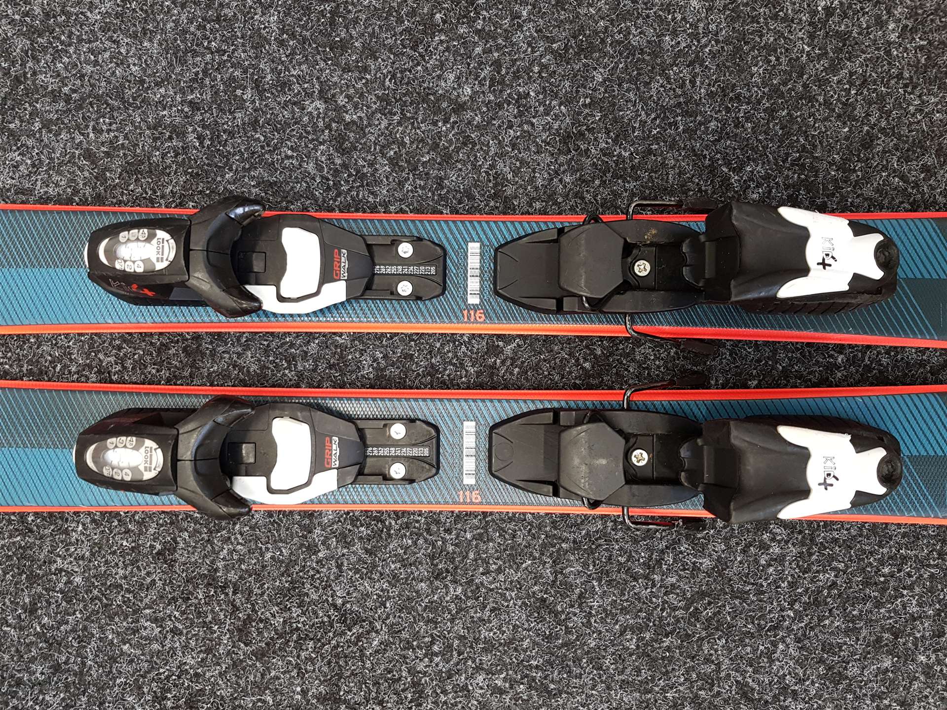 Gebrauchte ROSSIGNOL Experience Pro Kinderski + Look Kid4 Bindungen