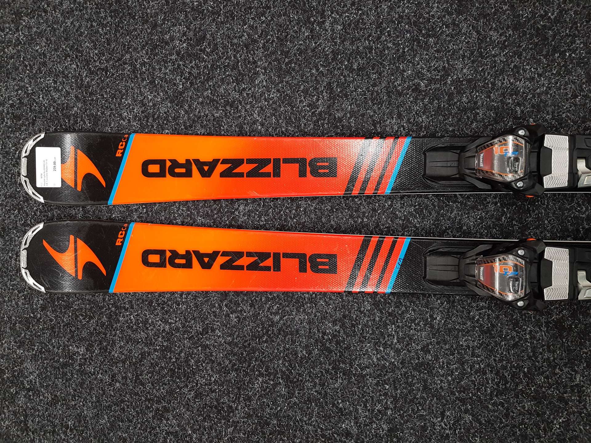Skis BLIZZARD RC CA d'occasion + fixations Marker TP 10
