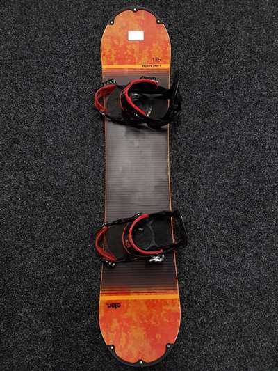 Snowboard Elan Explore Plus R usato + attacchi Salomon taglia M