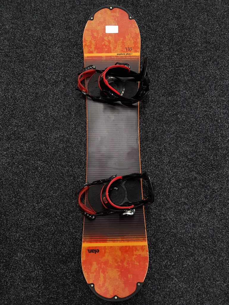 Snowboard Elan Explore Plus R folosit + legături Salomon mărimea M