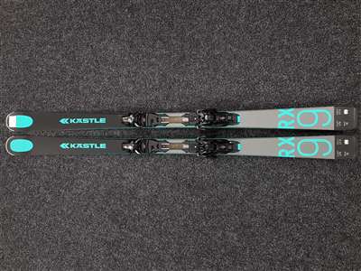 Esquís KASTLE RX 9 + fijaciones Kastle 12 usados