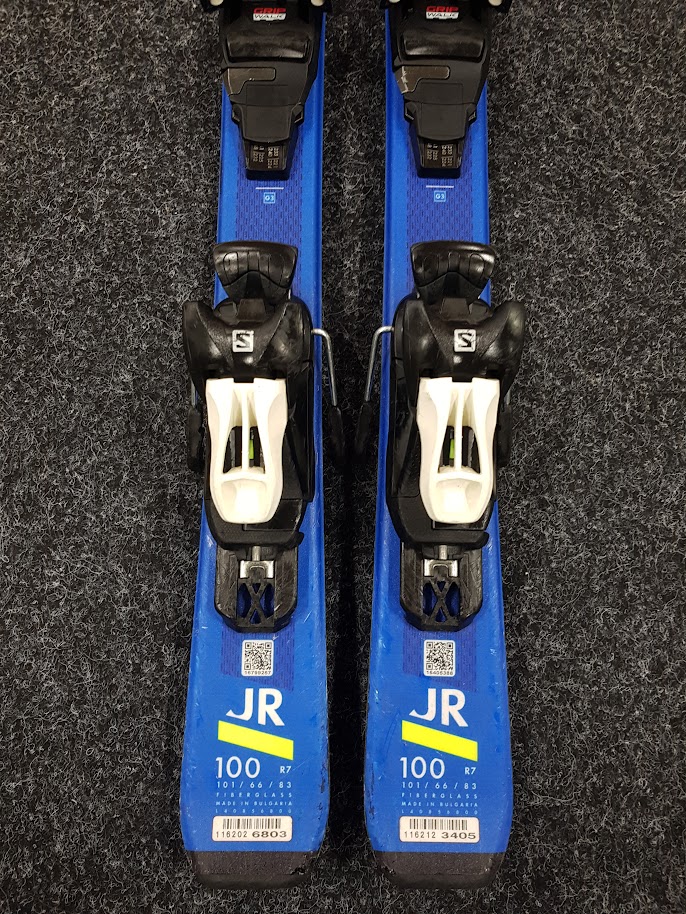 Skis enfant d'occasion SALOMON S Race + fixations Salomon 4.5