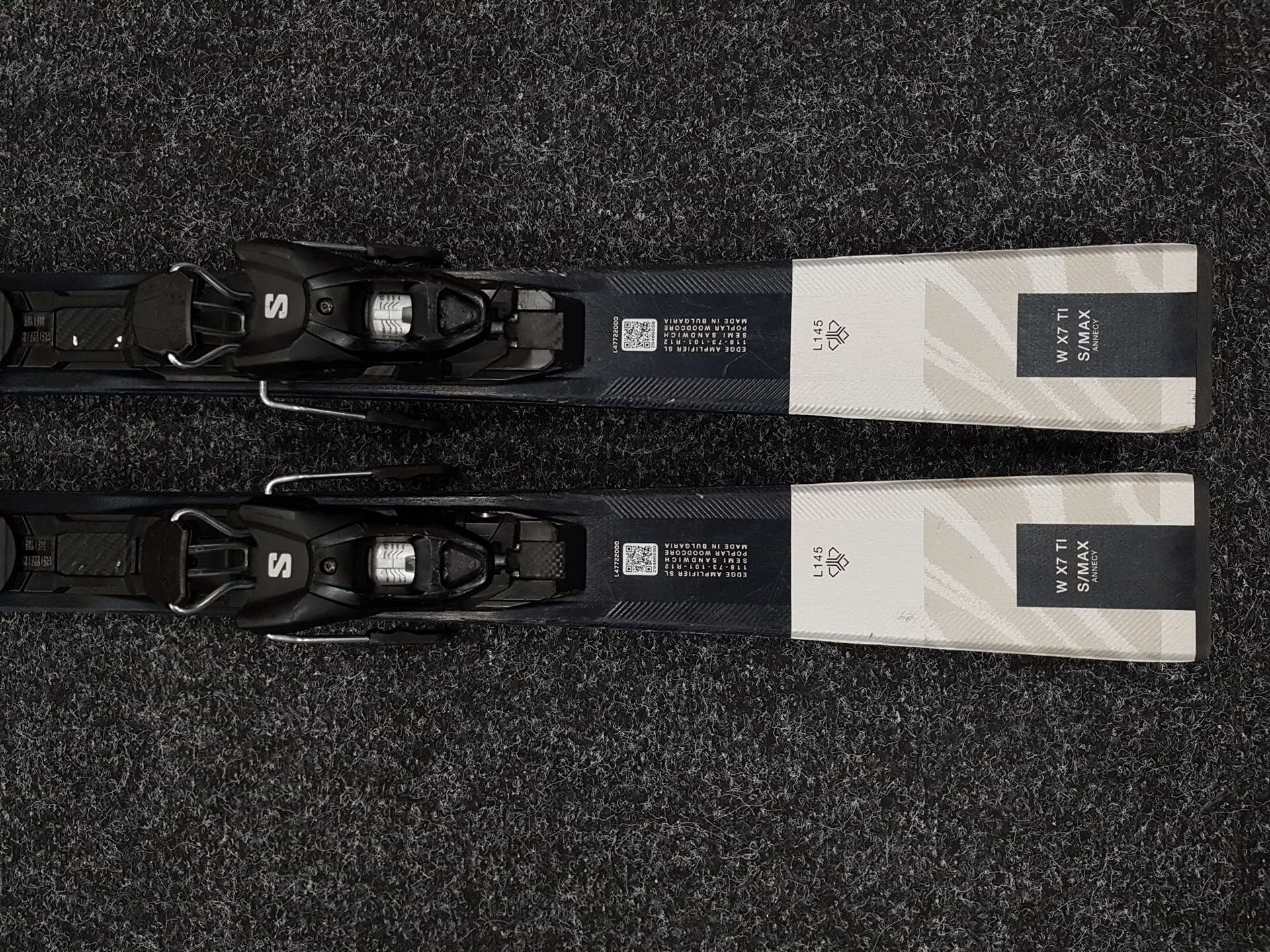 Gebrauchte Skier SALOMON S/MAX W + Bindungen Salomon M 10