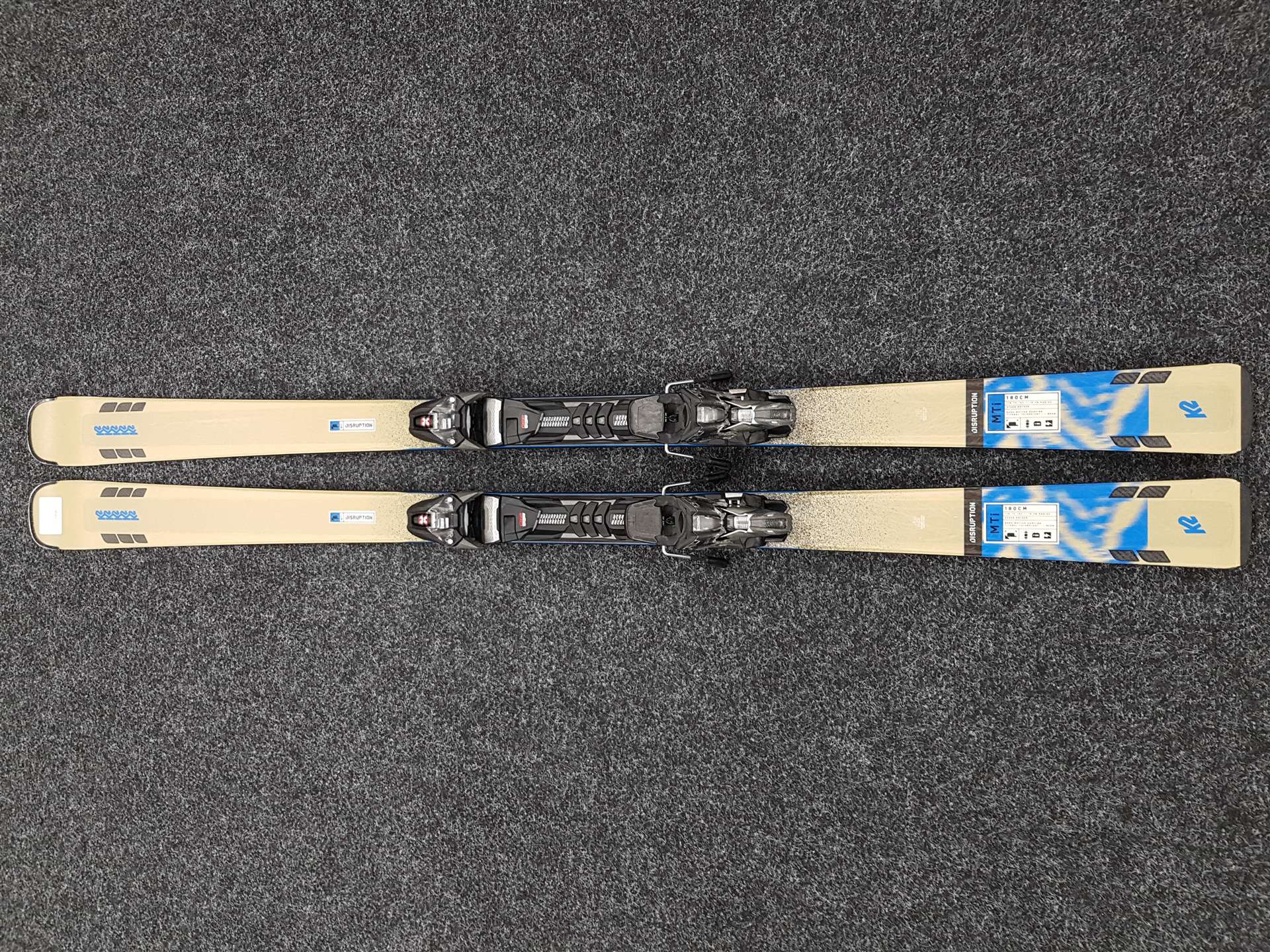 Skis K2 Disruption MTi d'occasion + fixations Marker MXcell 12.0 TCx