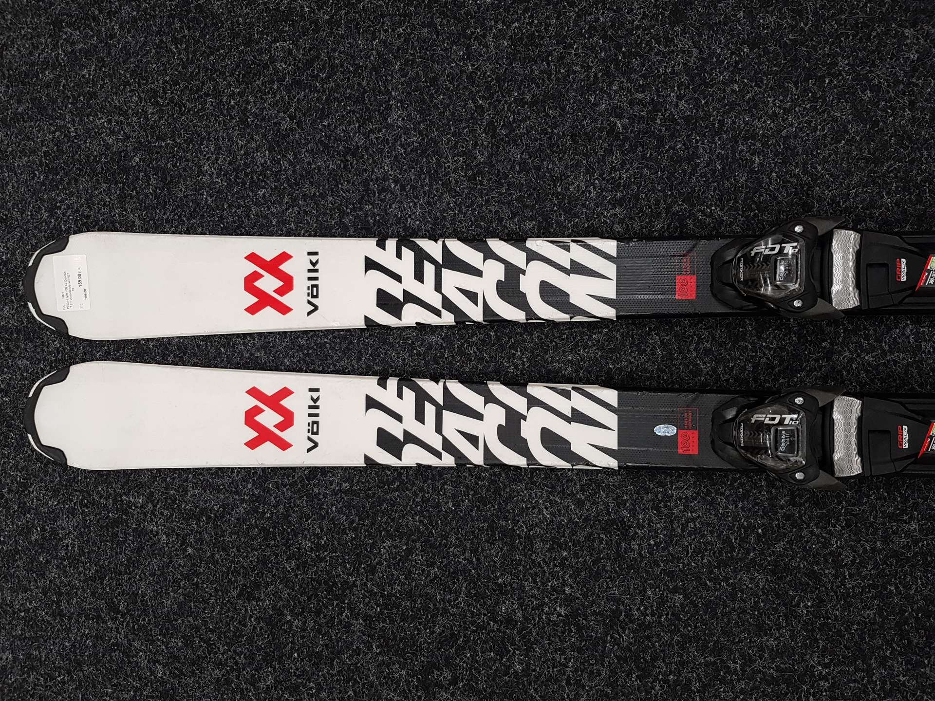 Używane narty VOLKL Deacon 7.2 + wiązania Marker FDT 10