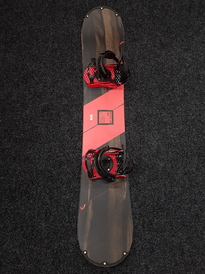 Použitý snowboard HEAD Rocka 4D + vázání Burton velikost M