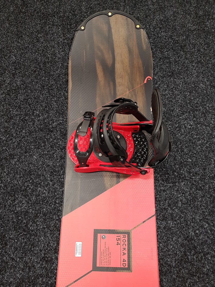 Použitý snowboard HEAD Rocka 4D + vázání Burton velikost M
