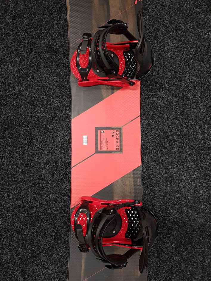 Použitý snowboard HEAD Rocka 4D + vázání Burton velikost M