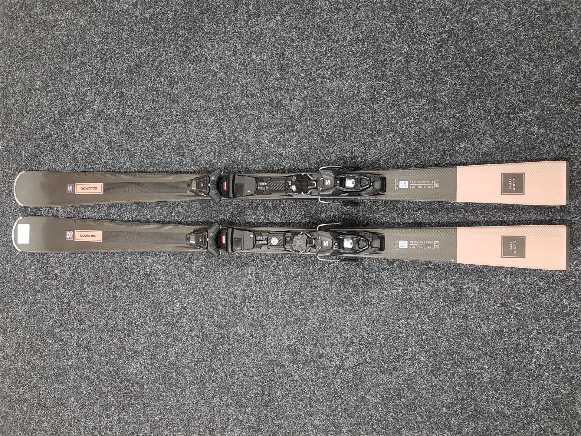 Skis Salomon S/MAX X7 Ti W d'occasion + fixations Salomon M10