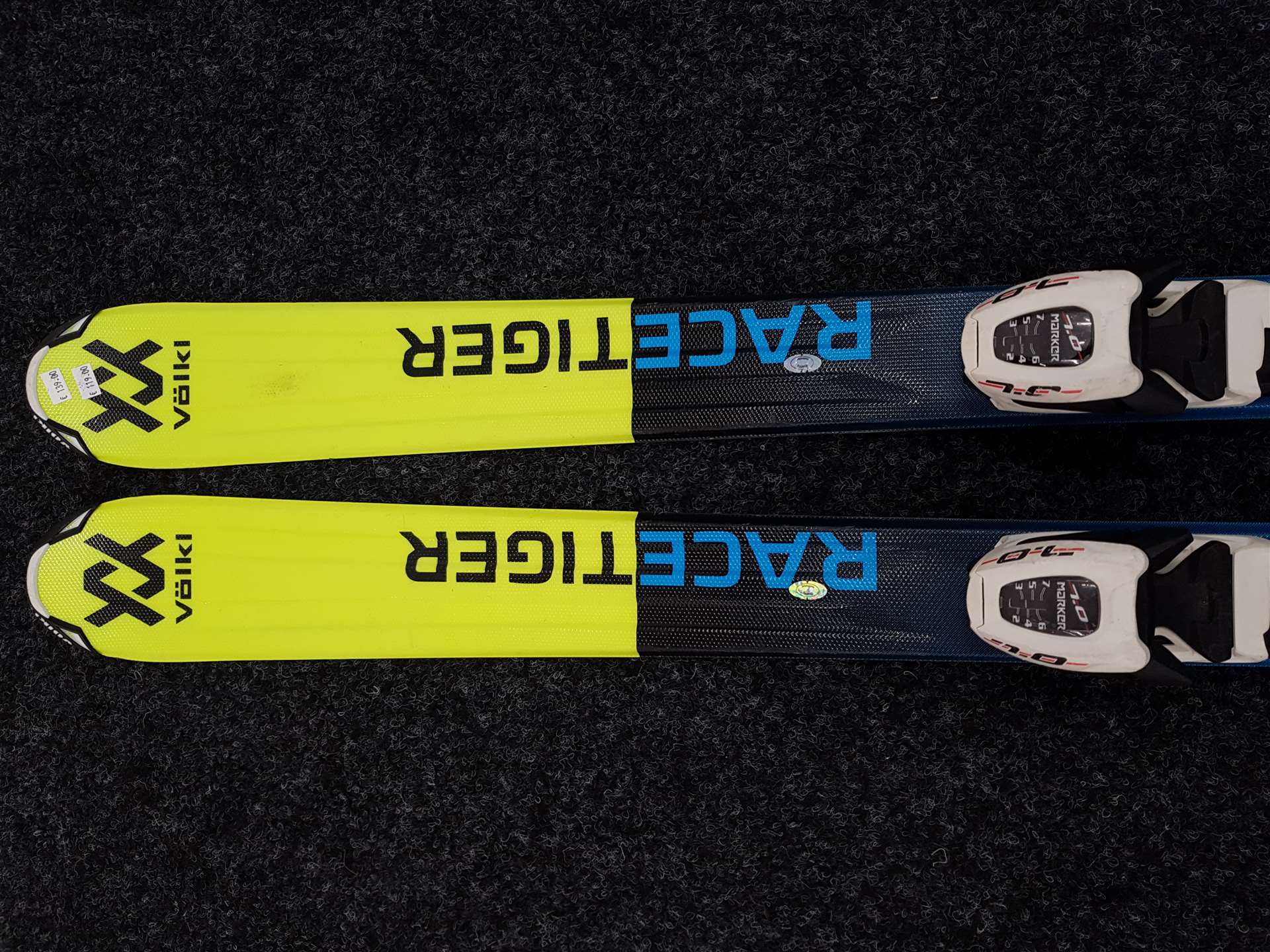 Używane narty VOLKL Racetiger SL + wiązania Marker 7.0