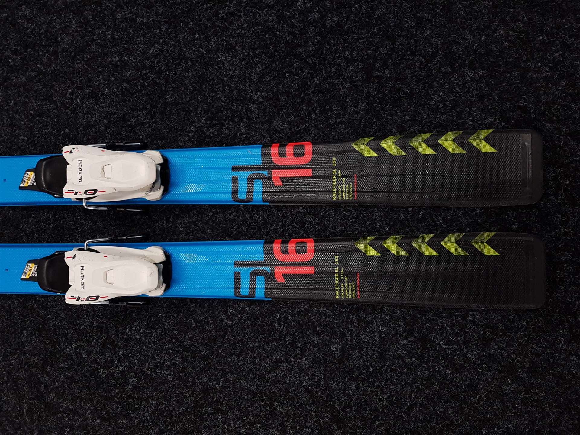 Używane narty VOLKL Racetiger SL + wiązania Marker 7.0