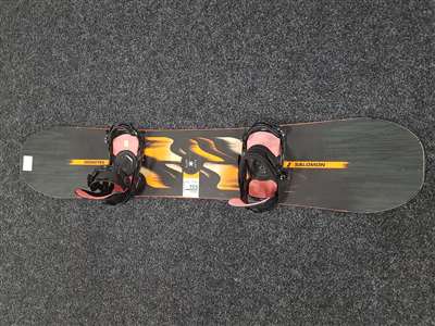 Rabljeni SALOMON Unite snowboard + Salomon vezovi veličina L