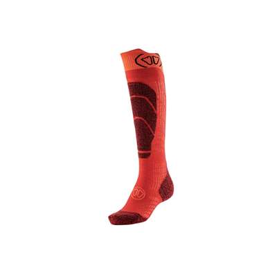 lyžařské ponožky Sidas Ski Merino Junior Socks Red/Orange