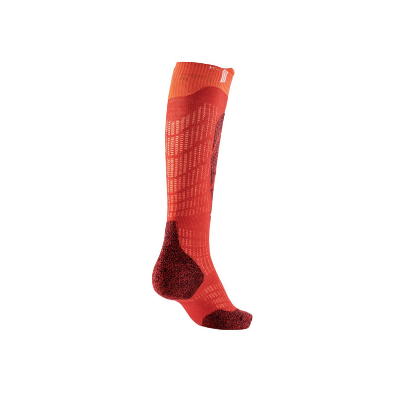 lyžiarske ponožky Sidas Ski Merino Junior Socks Red/Orange