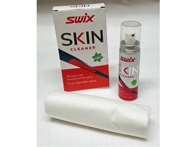 Coffret NETTOYANT POUR LA PEAU SWIX, spray 70 ml + chiffon N22