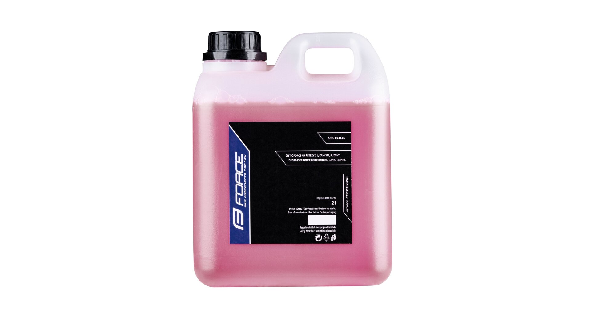 Nettoyant pour chaîne Force 2 l, bouteille (rose)