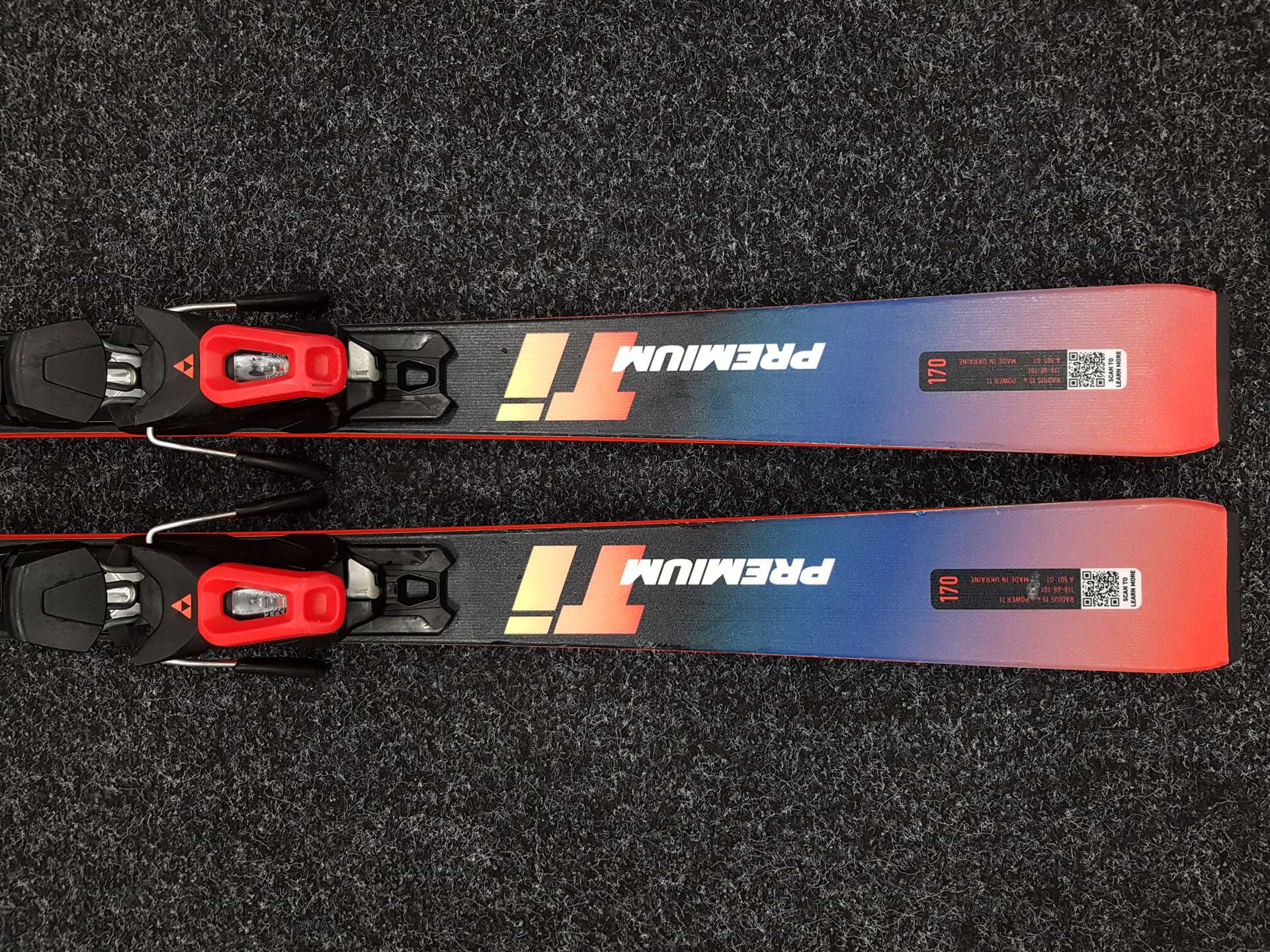 Schiuri FISCHER The Curv RC4 folosite + legături Fischer RS 11