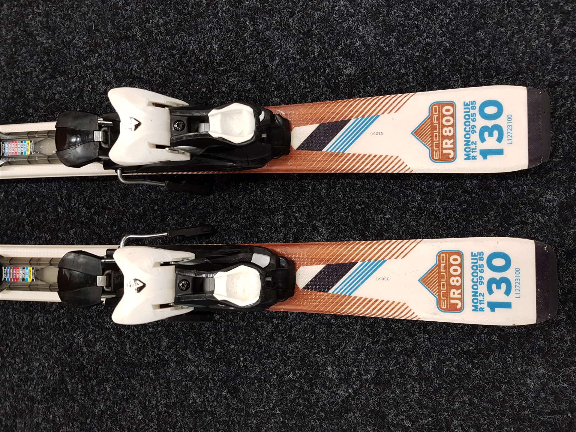 Gebrauchte Ski SALOMON Enduro JR 800 + Bindungen Salomon 7