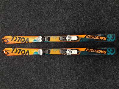 Použité lyže VOLKL Racetiger GS + vázání Marker 4,5