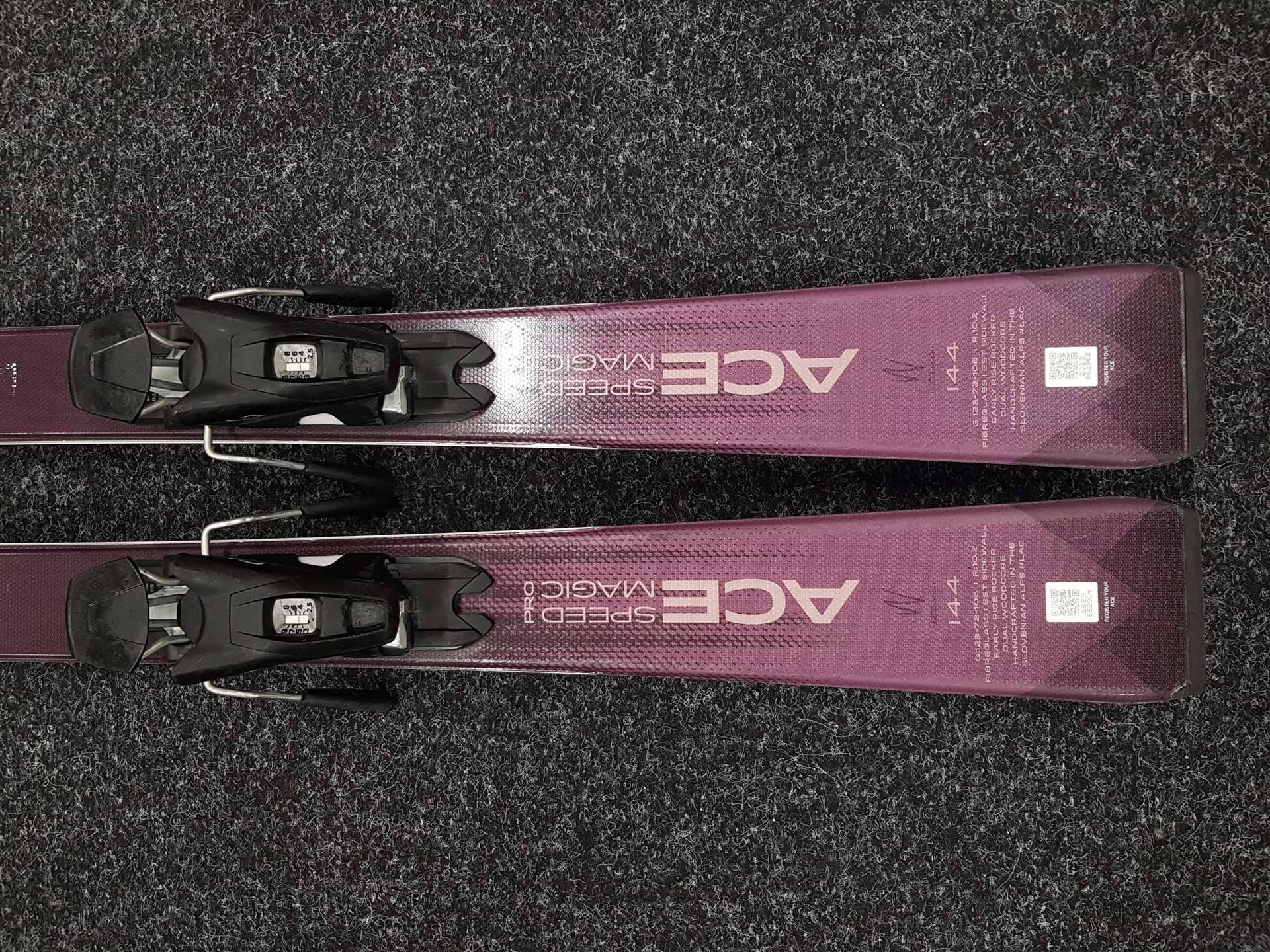 Použité lyže ELAN Ace Speed Magic Pro + viazanie Elan 9