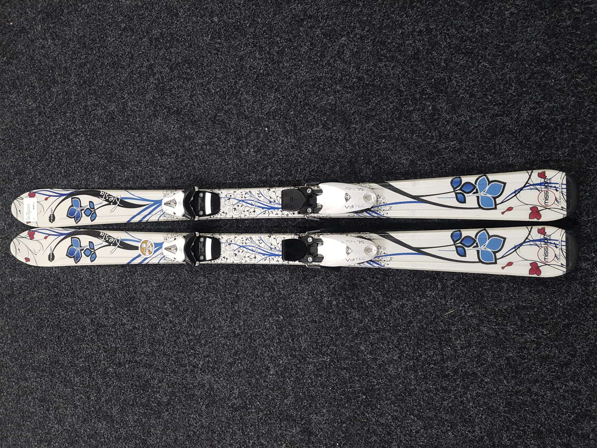 Skis enfant d'occasion Mission Fiesta + fixations Tyrolia SL 4.5