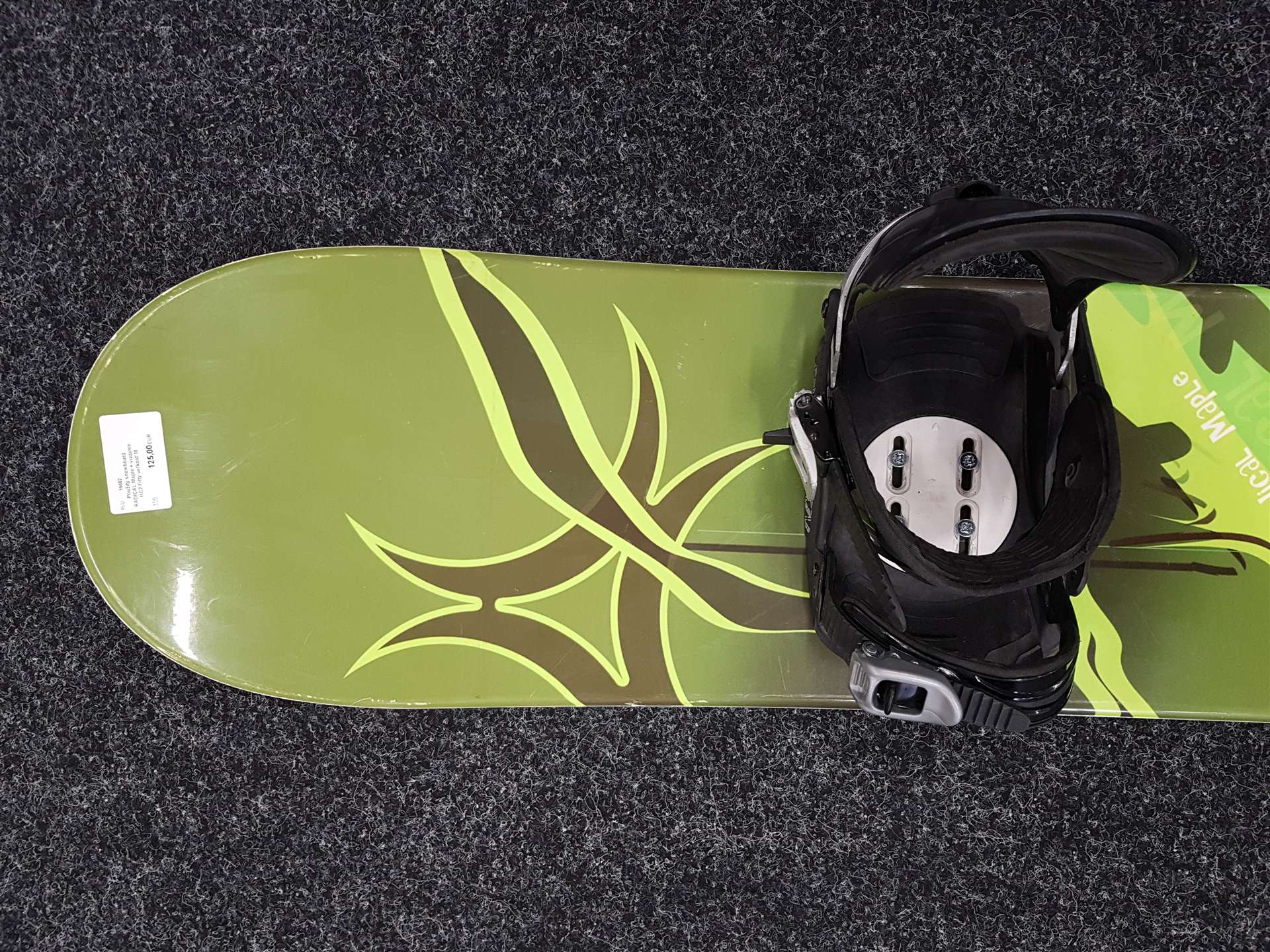 Rabljeni snowboard RADICAL Maple + HC2 Fifty vezovi veličina M