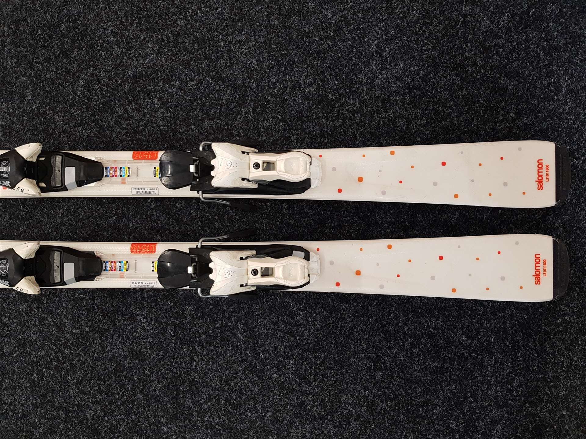Gebrauchte SALOMON Sun Ski + Salomon 10.0 Bindungen