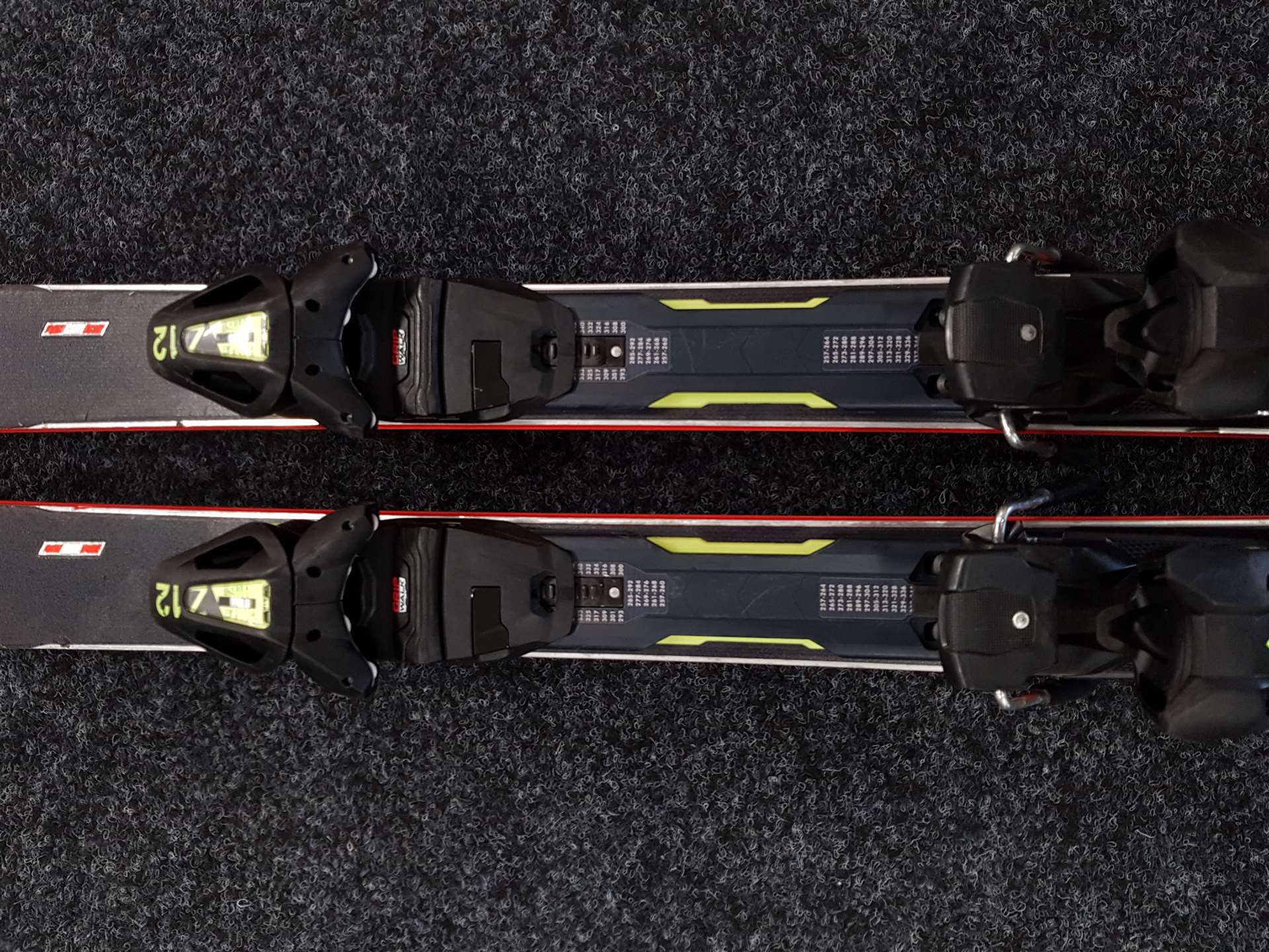 Sci FISCHER The Curv DTX usati + attacchi Fischer Z12