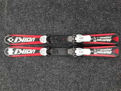 Sci da sci usati per bambini VOLKL Racetiger Junior GS + attacchi Marker 4.5
