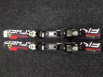 Schiuri FISCHER Race pentru copii folosite + legături Salomon C5