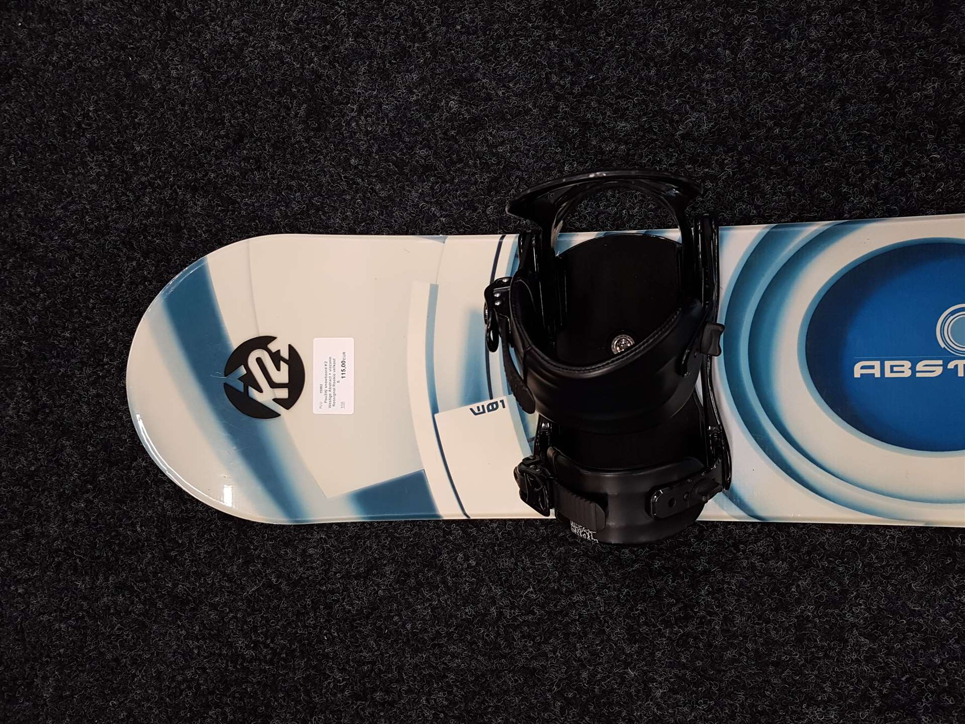 Snowboard K2 Westige Abstract + legături Rossignol Rookie folosite, mărimea S