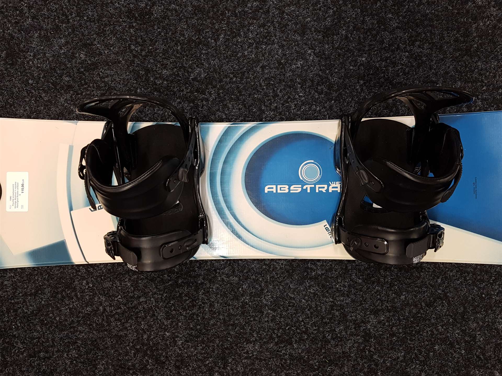 Snowboard K2 Westige Abstract + legături Rossignol Rookie folosite, mărimea S