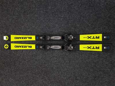 Sci da powerlifting BLIZZARD RTX usati + attacchi Marker TLT 10