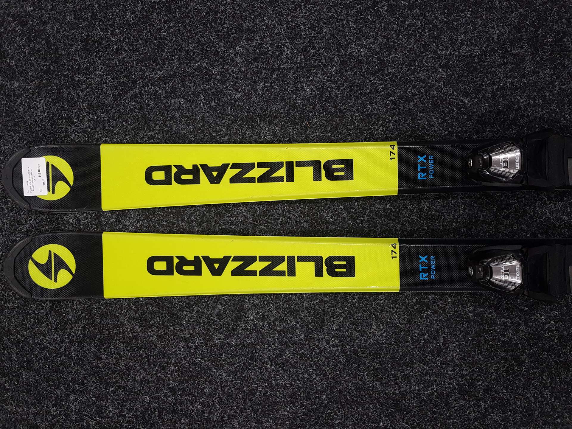Použité lyže BLIZZARD RTX Power + vázání Marker TLT 10
