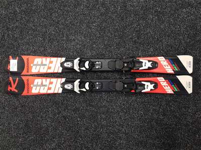 Rabljene dječje skije ROSSIGNOL Hero Junior Multi Event + Look Kidx vezovi 4.5