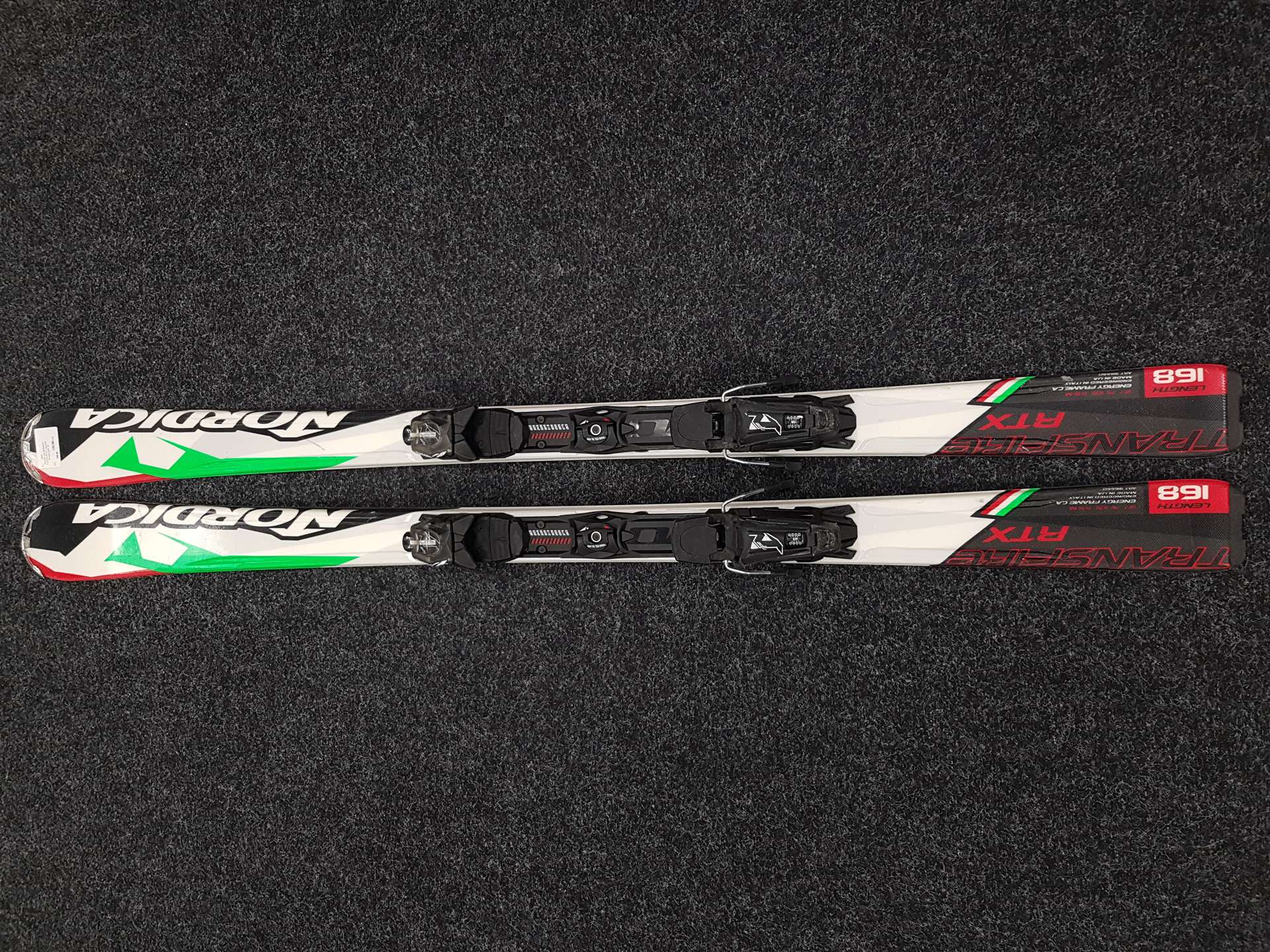 Gebrauchte NORDICA Transfire RTX Ski + Nordica ADV 10 Bindungen