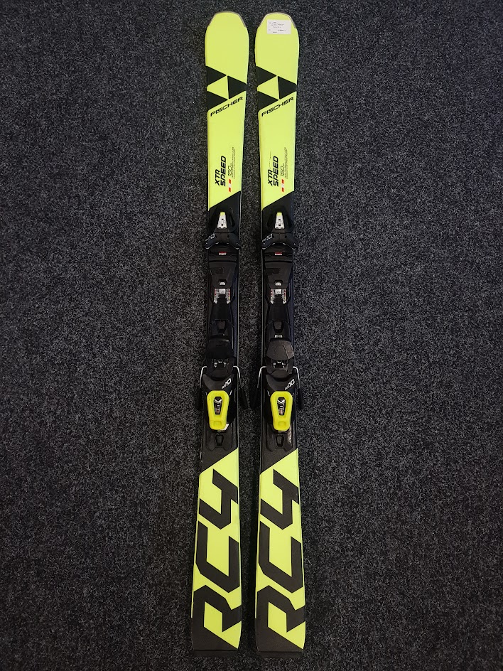 Gebrauchte Fischer RC4 XTR Speed Ski + Fischer RS 10 Bindungen