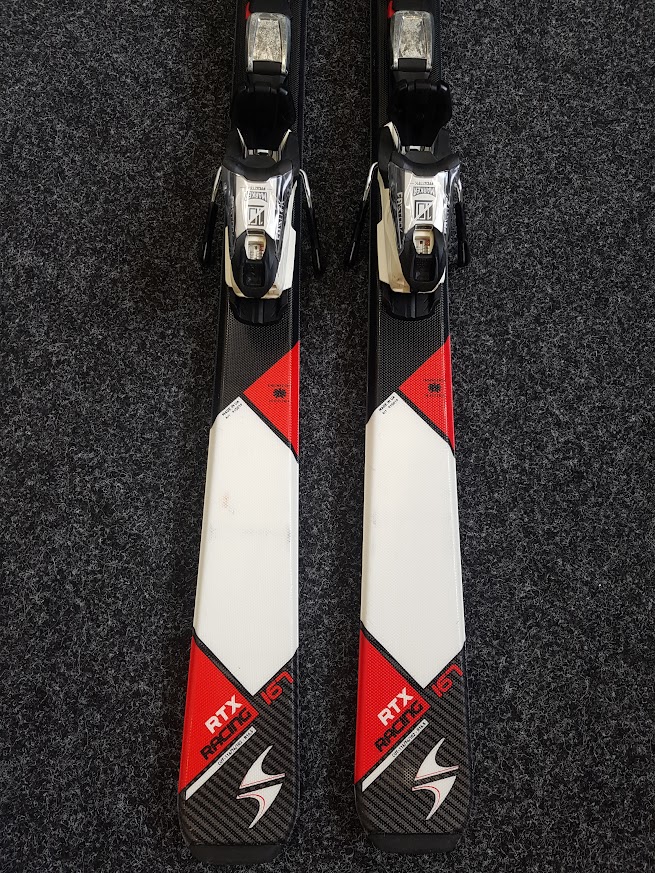 Gebrauchte BLIZZARD Racing RTX Ski + Marker10 Bindungen
