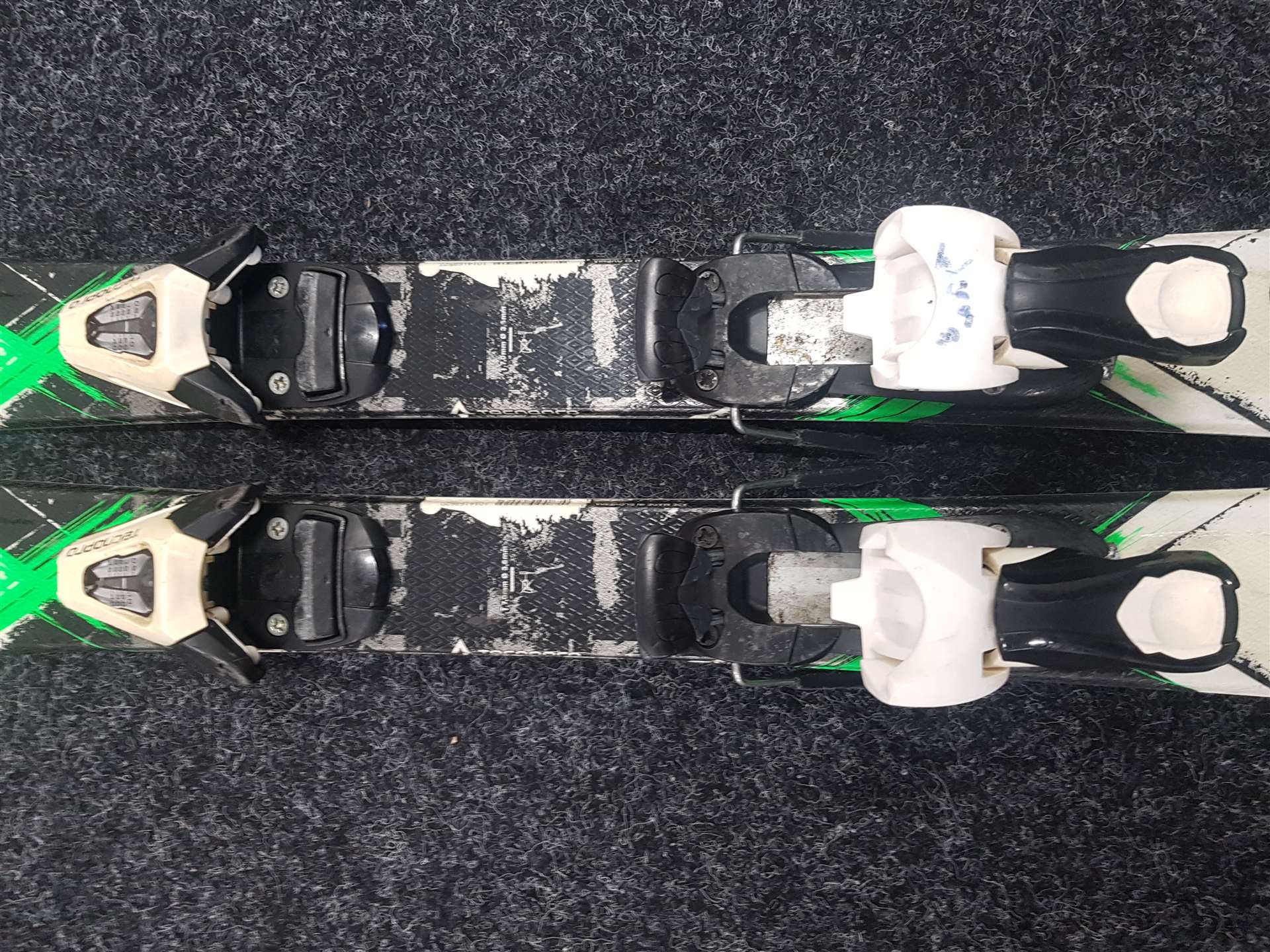 Gebrauchte Kinderski TECNOPRO X Team + Bindungen Tecnopro TC 4.5