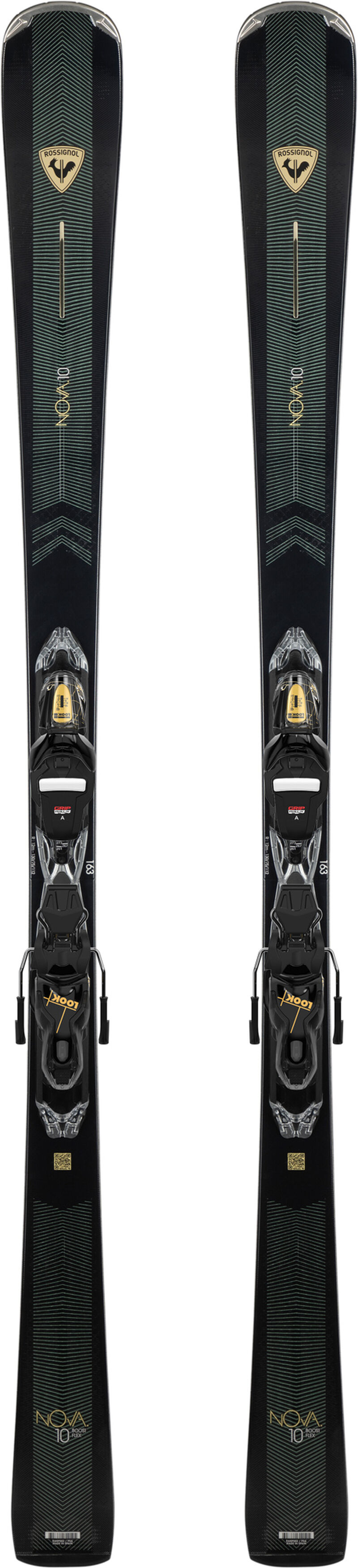 narty Rossignol NOVA 10 XPRESS + XPRESS W 11 GW B83 BLACK GOLD