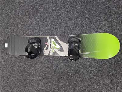 Rabljeni snowboard F2 Wide + Burton vezovi veličina L/XL