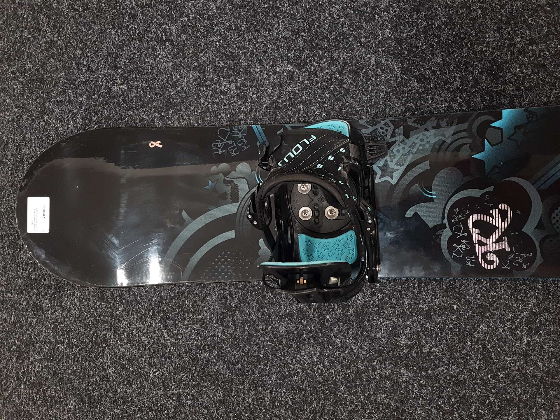 Použitý snowboard K2  + viazanie  Flow veľkosť S/M (Fastec)