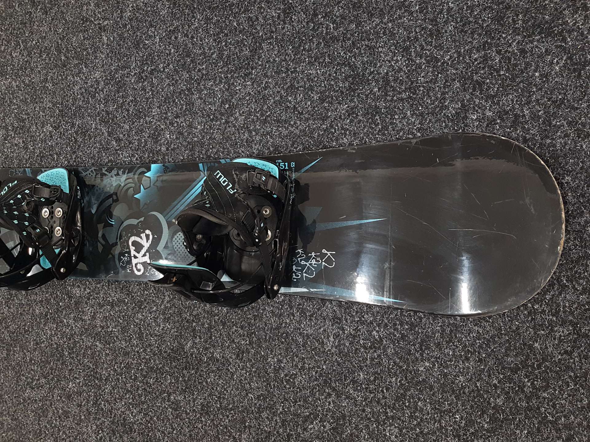 Použitý snowboard K2  + viazanie  Flow veľkosť S/M (Fastec)