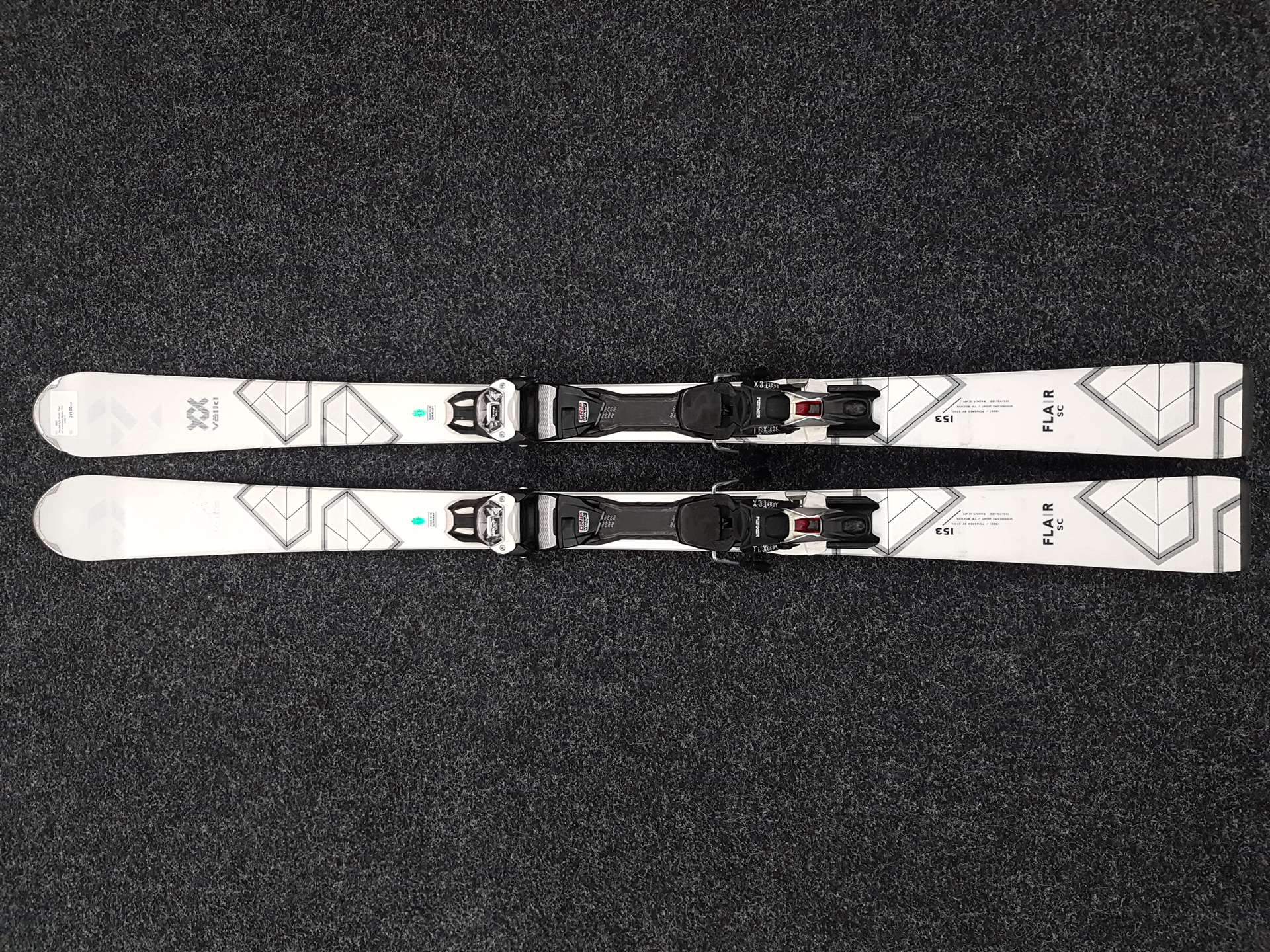 Použité lyže VOLKL Flair SC + viazanie Marker TCX Lady 11
