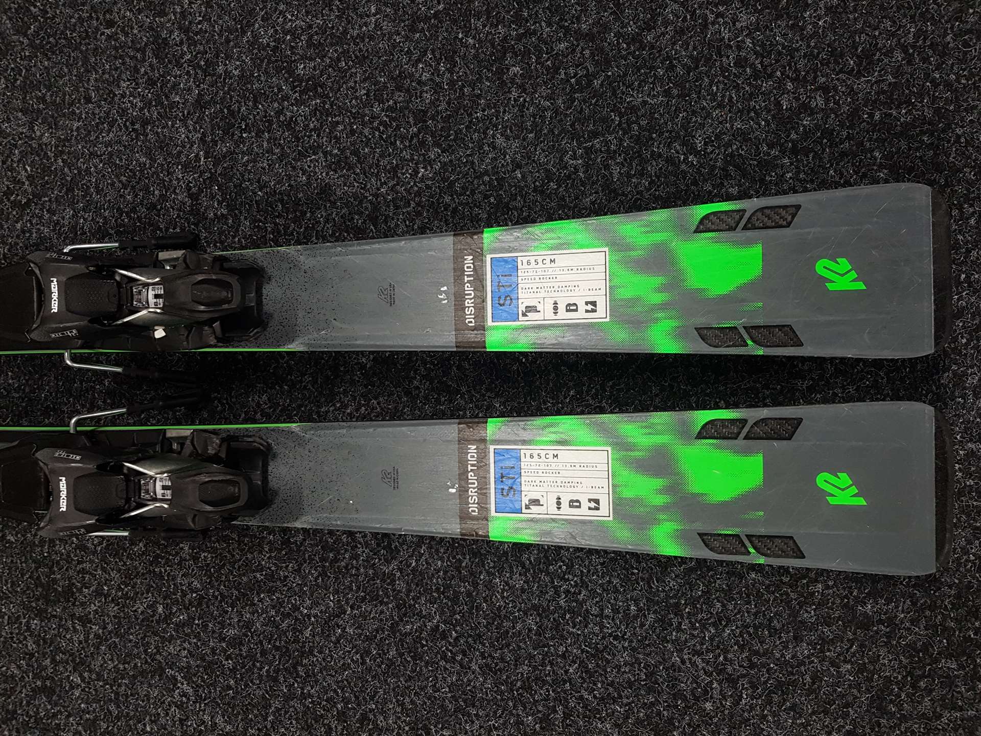 Použité lyže K2 DISRUPTION STi