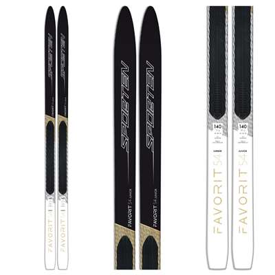 Skis de fond Sporten FAVORIT Jr MG + fixations NNN Rottefella Start