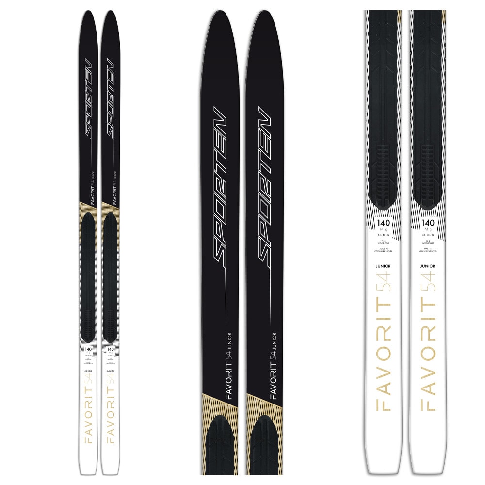 Skis de fond Sporten FAVORIT Jr MG + fixations NNN Rottefella Start