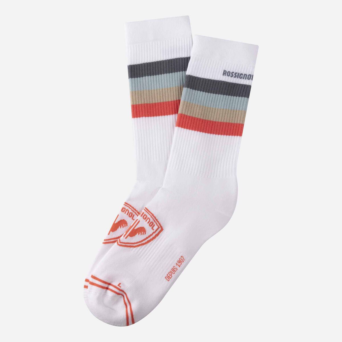 lyžařské ponožky ROSSIGNOL WATERFALL SOCKS-WHITE
