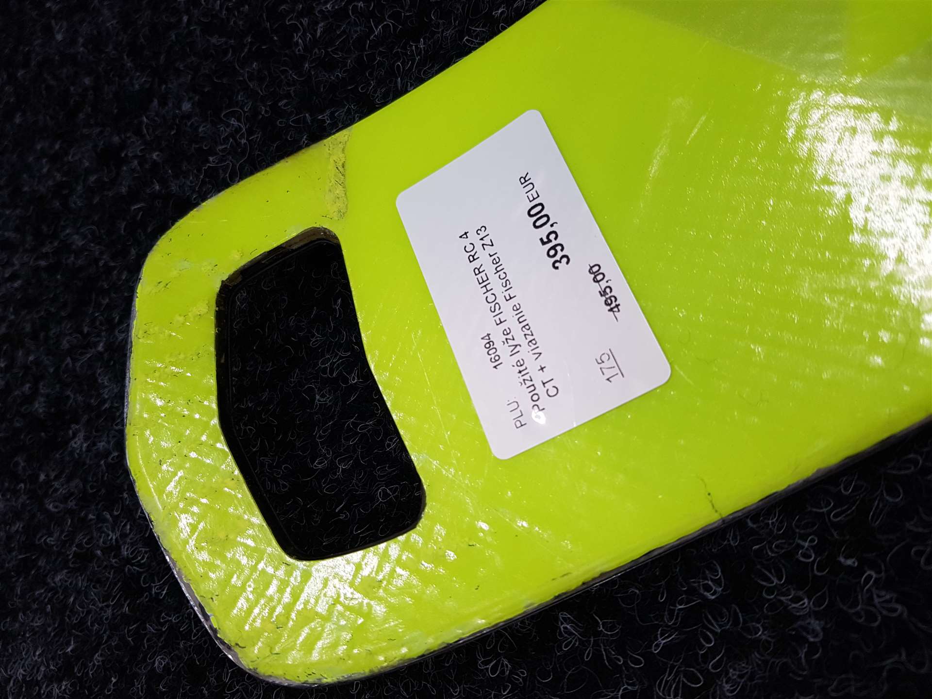 Używane narty FISCHER RC 4 CT + wiązania Fischer Z13